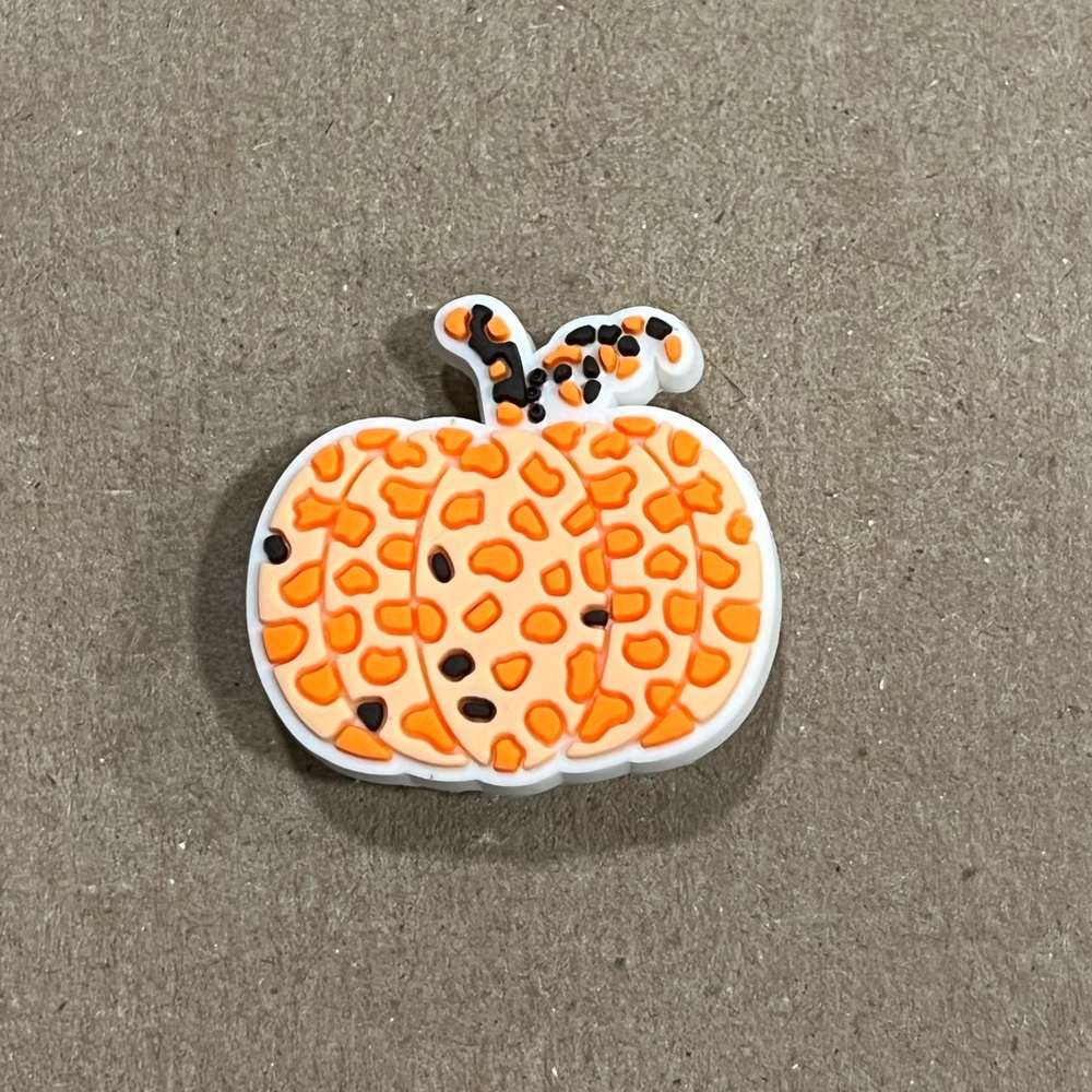Leopard Pumpkin 🎃 Print Croc Charms